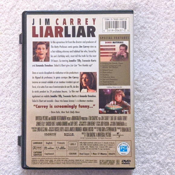 DVD: Liar, Liar - Picture 2 of 3
